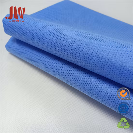 Tissu non-tissé imperméable SMS 100% Polypropylène Utilisation de l'agriculture PP Textile tissé non